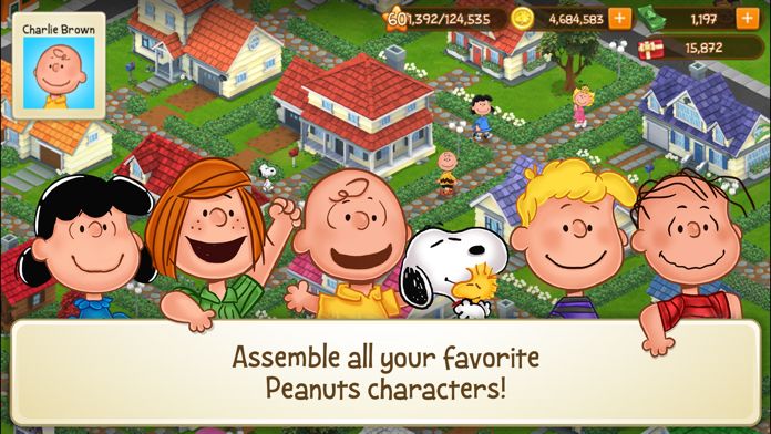 Peanuts: Snoopy Town Tale screenshot game