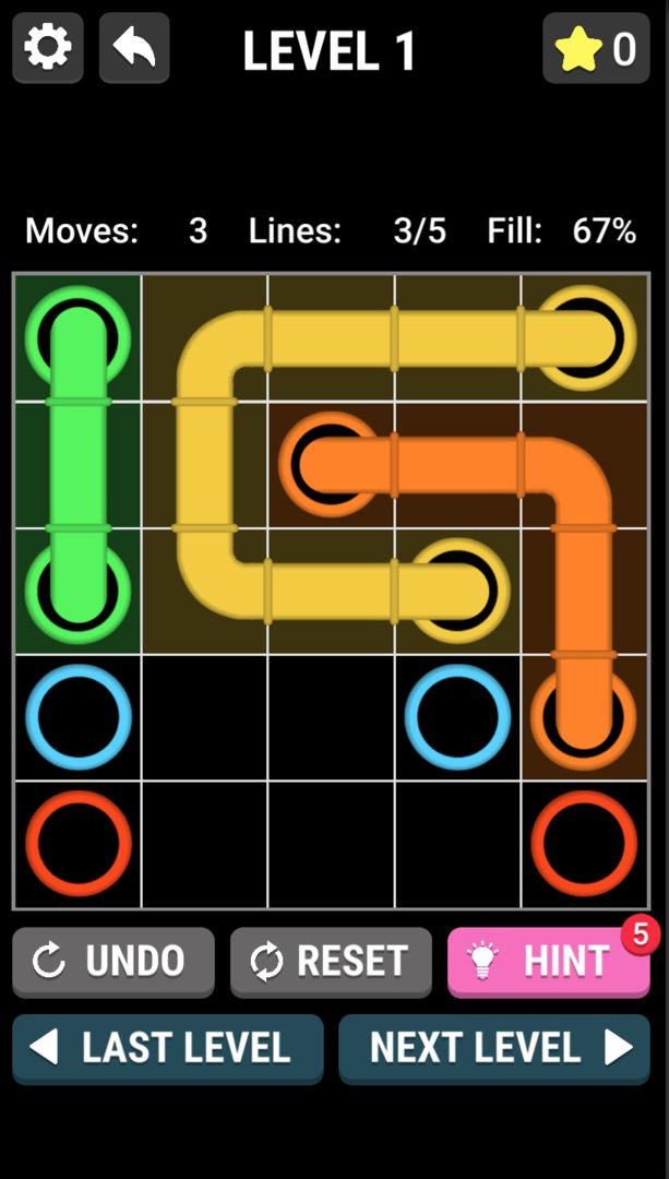 Screenshot of Pipe Connect : Brain Puzzle Game