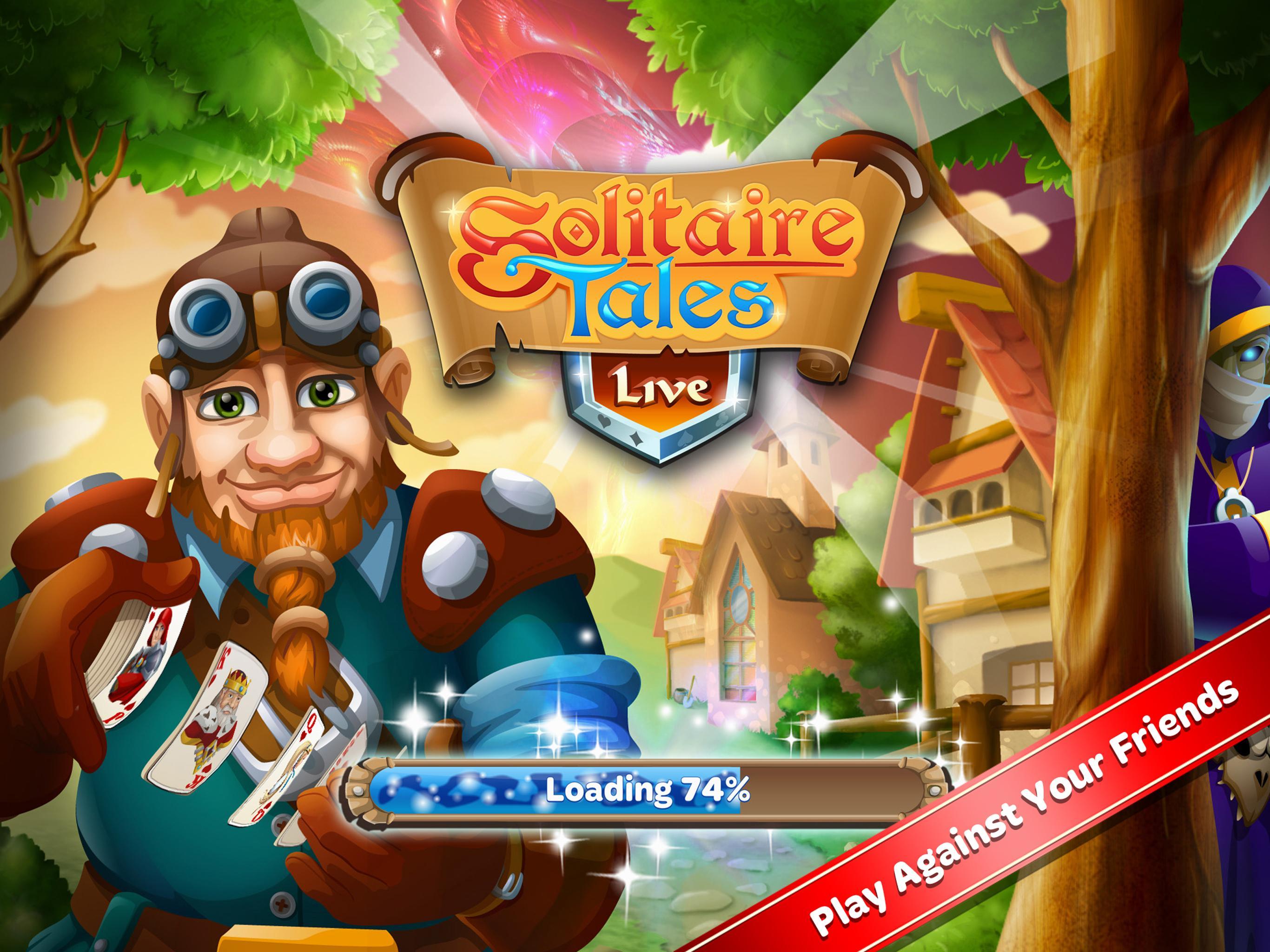 Скриншот игры Solitaire Tales Live