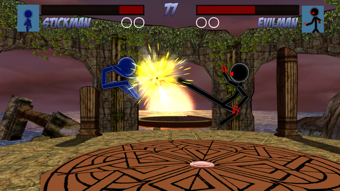 Stickman Ultimate Street Fighter 3D gameplay 