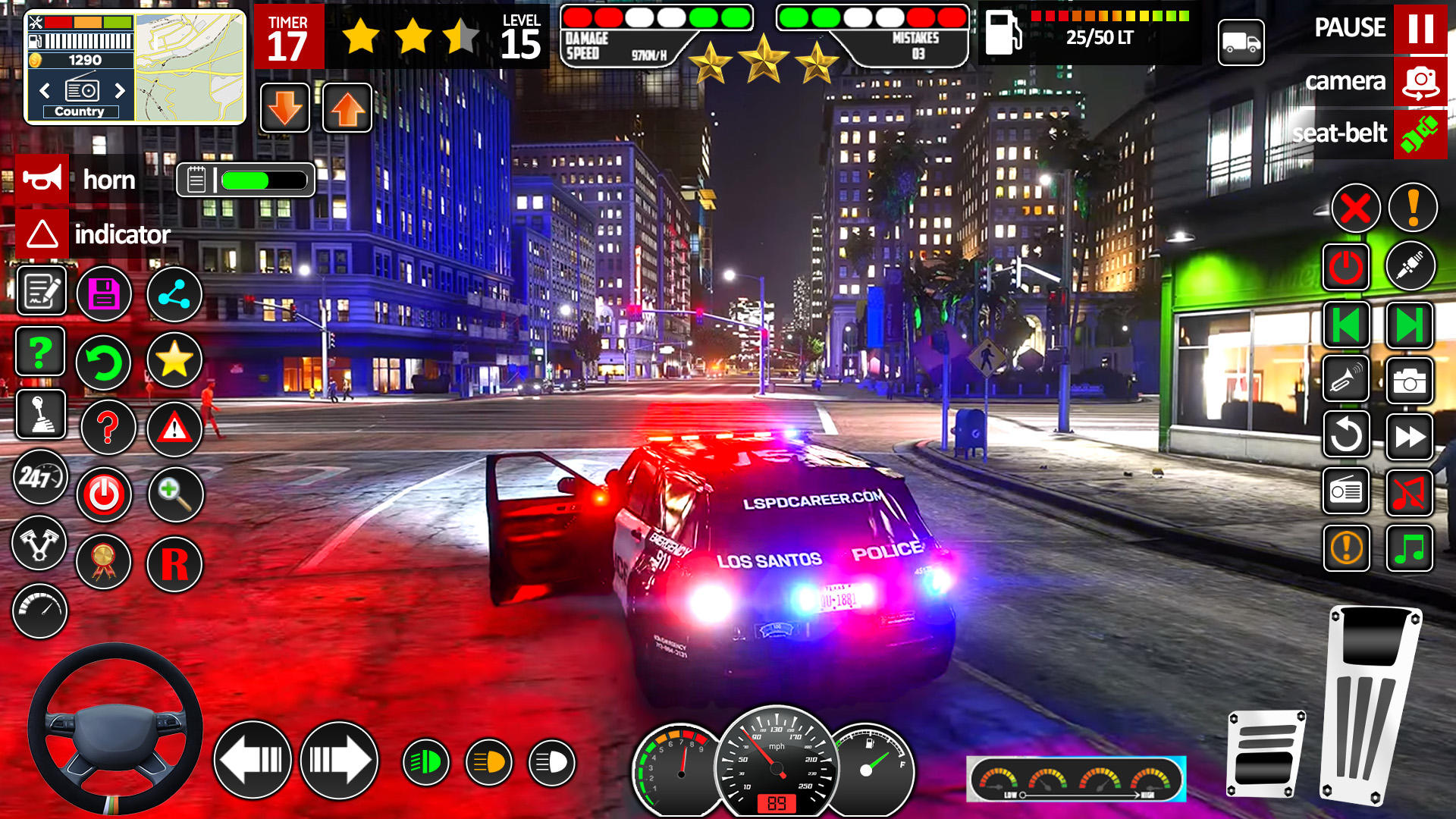 Police Car Parking Game 2025 Game Screenshot