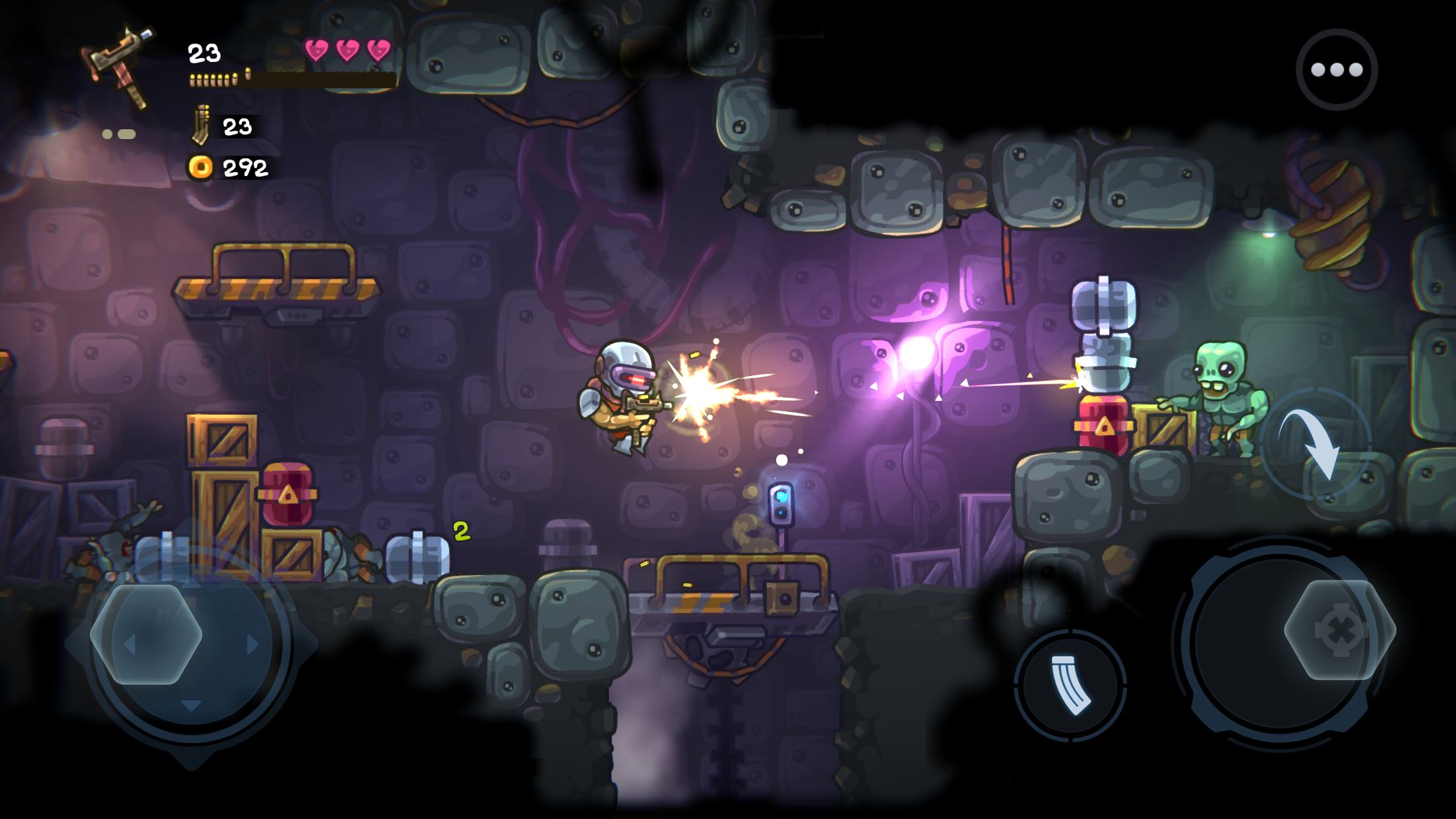 Zombotron Re-Boot Game Screenshot