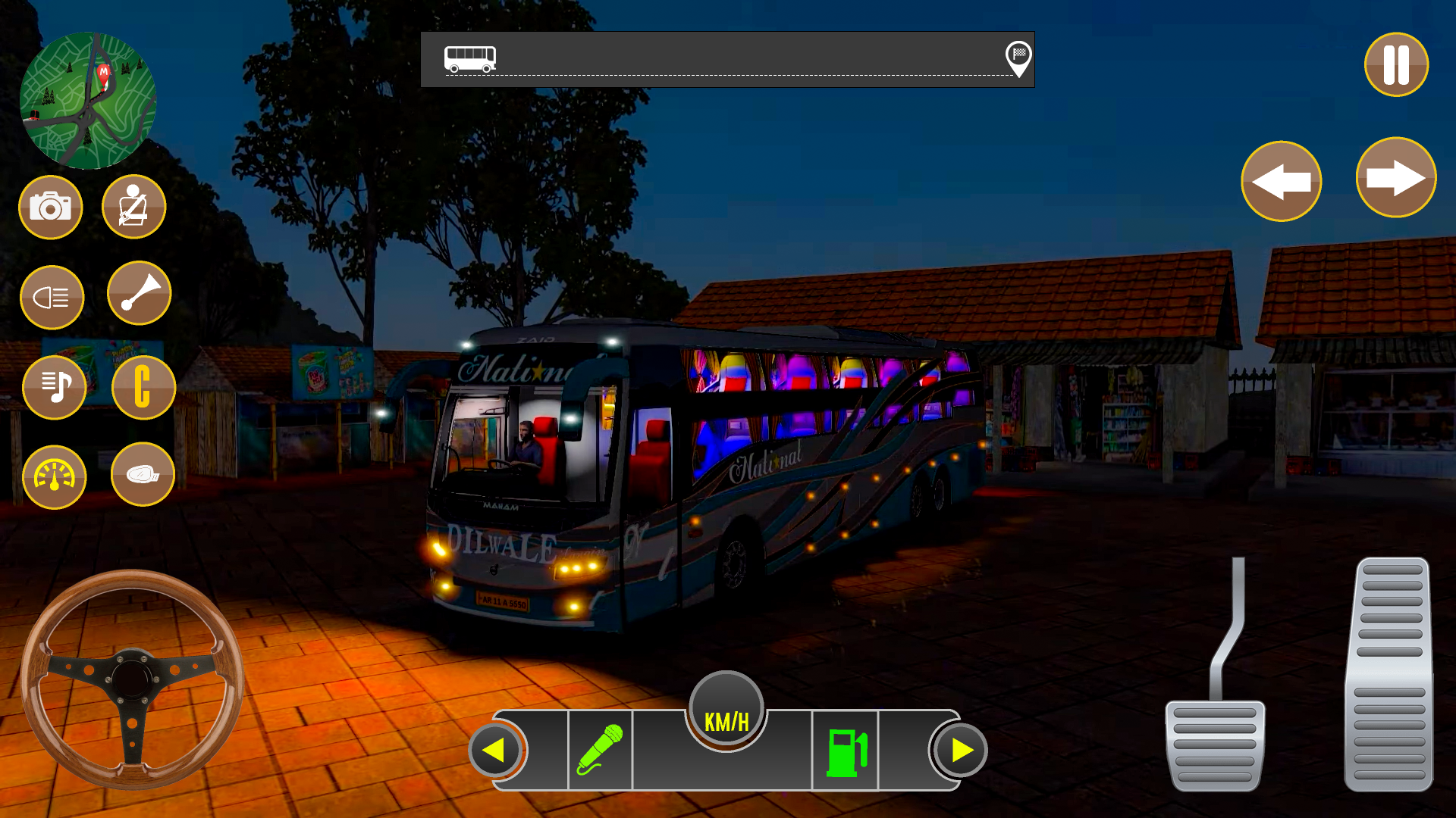 Screenshot 4 of Coach Driving School Bus Games 