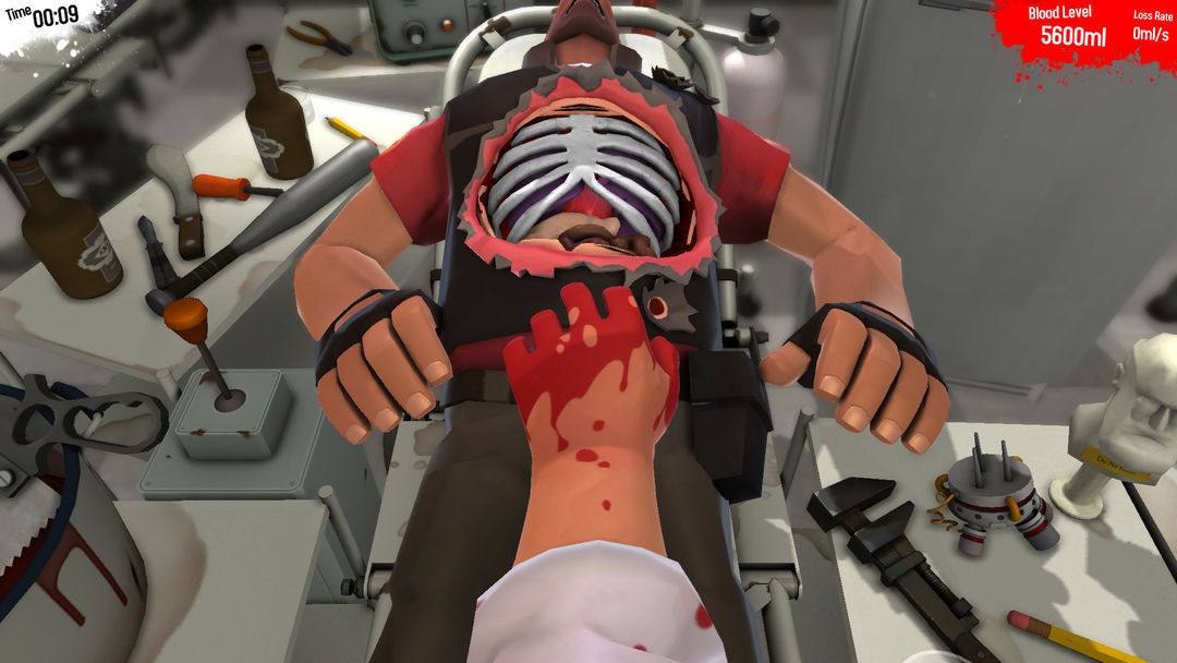 Surgeon Simulator遊戲截圖