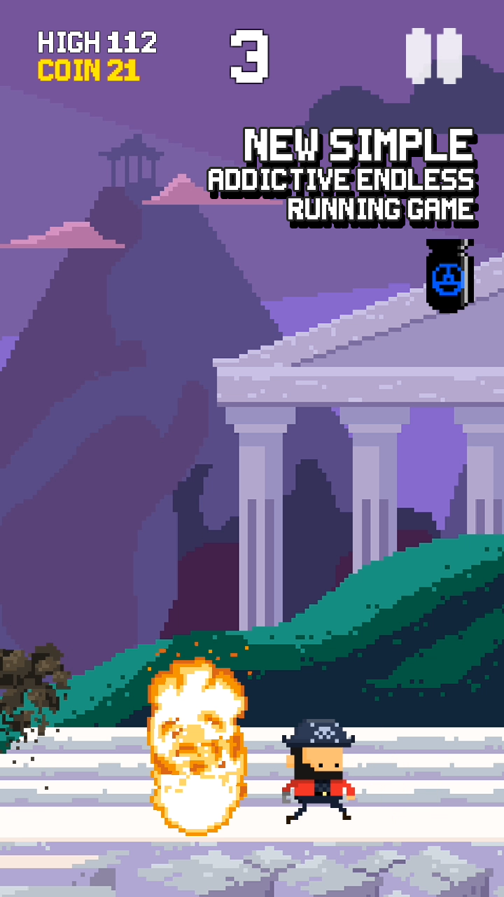 Screenshot of Bomb Bomb Run (BBR)