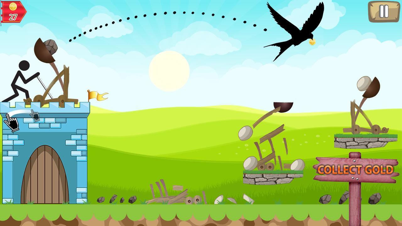 Catapult Real Challenge Game Screenshot