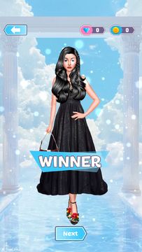 Indian Fashion Makeup Dress up Game Screenshot