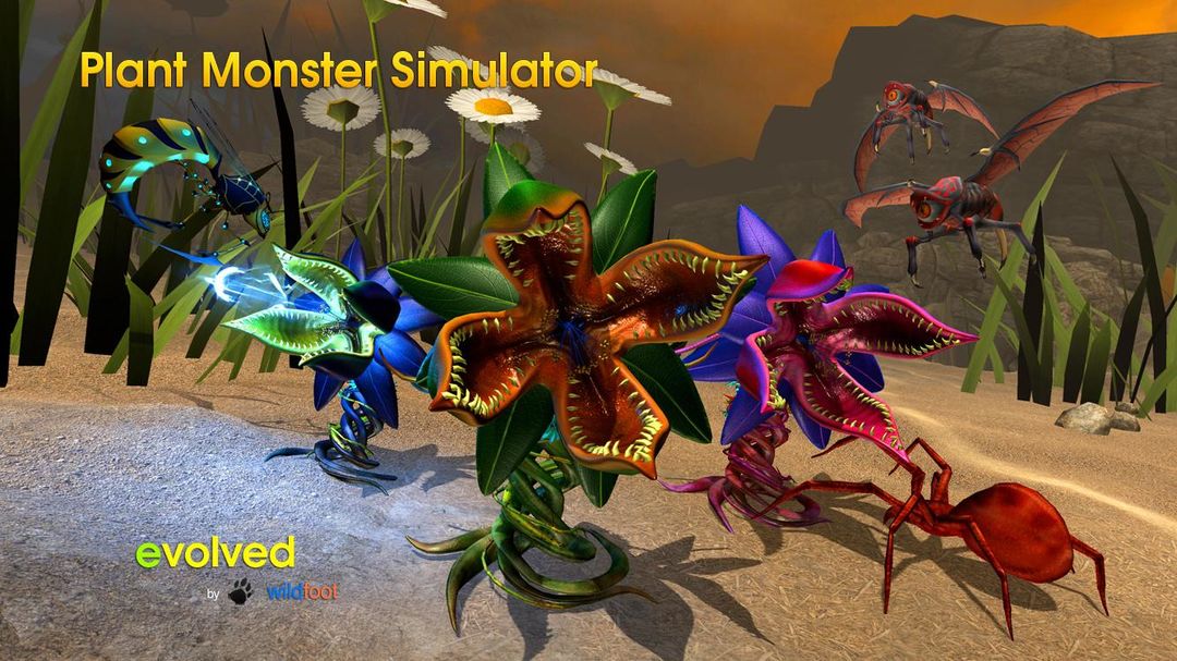 Screenshot of Plant Monster Simulator