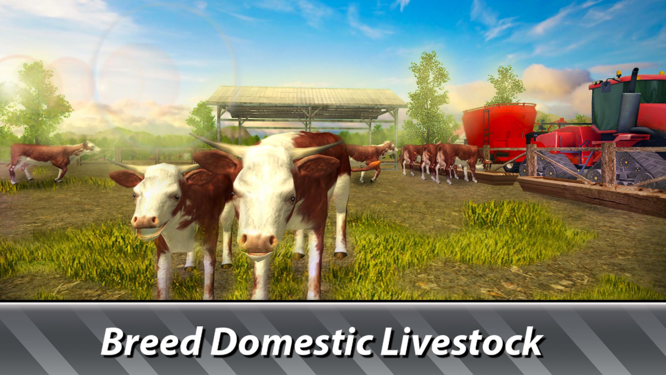 🚜 Farm Simulator: Hay Tycoon  Game Screenshot