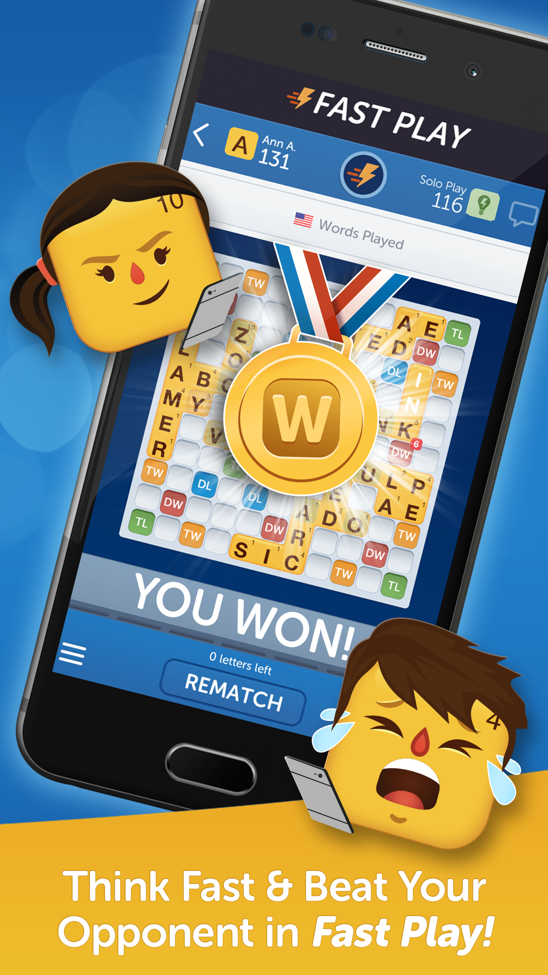 Words With Friends – Play Free ゲームのスクリーンショット