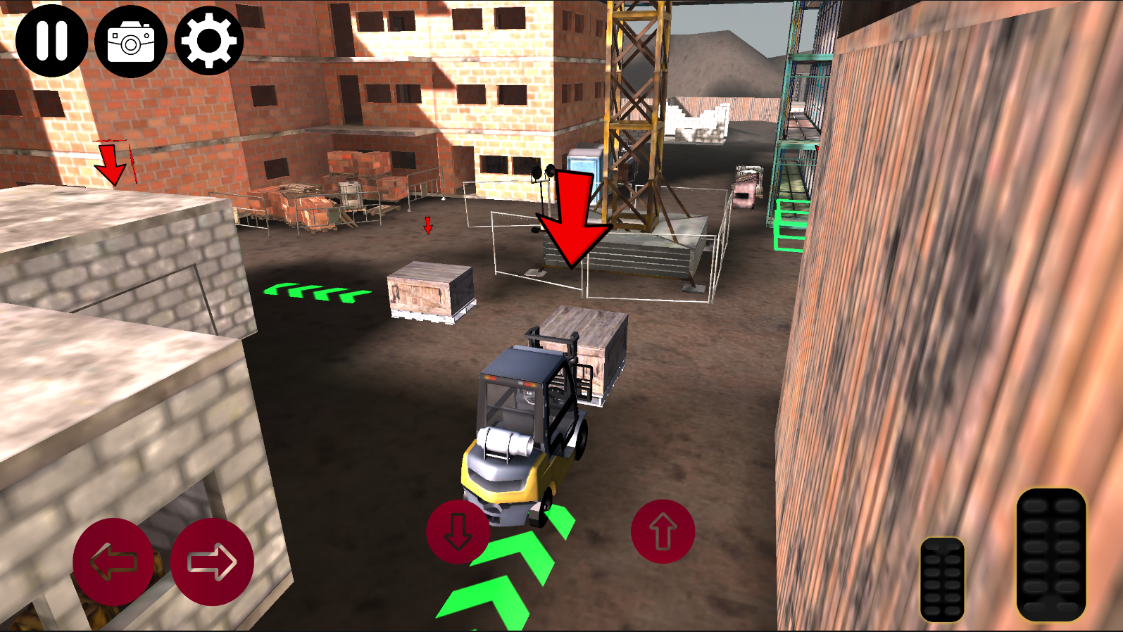 Forklift Driver Simulator Game Game Screenshot
