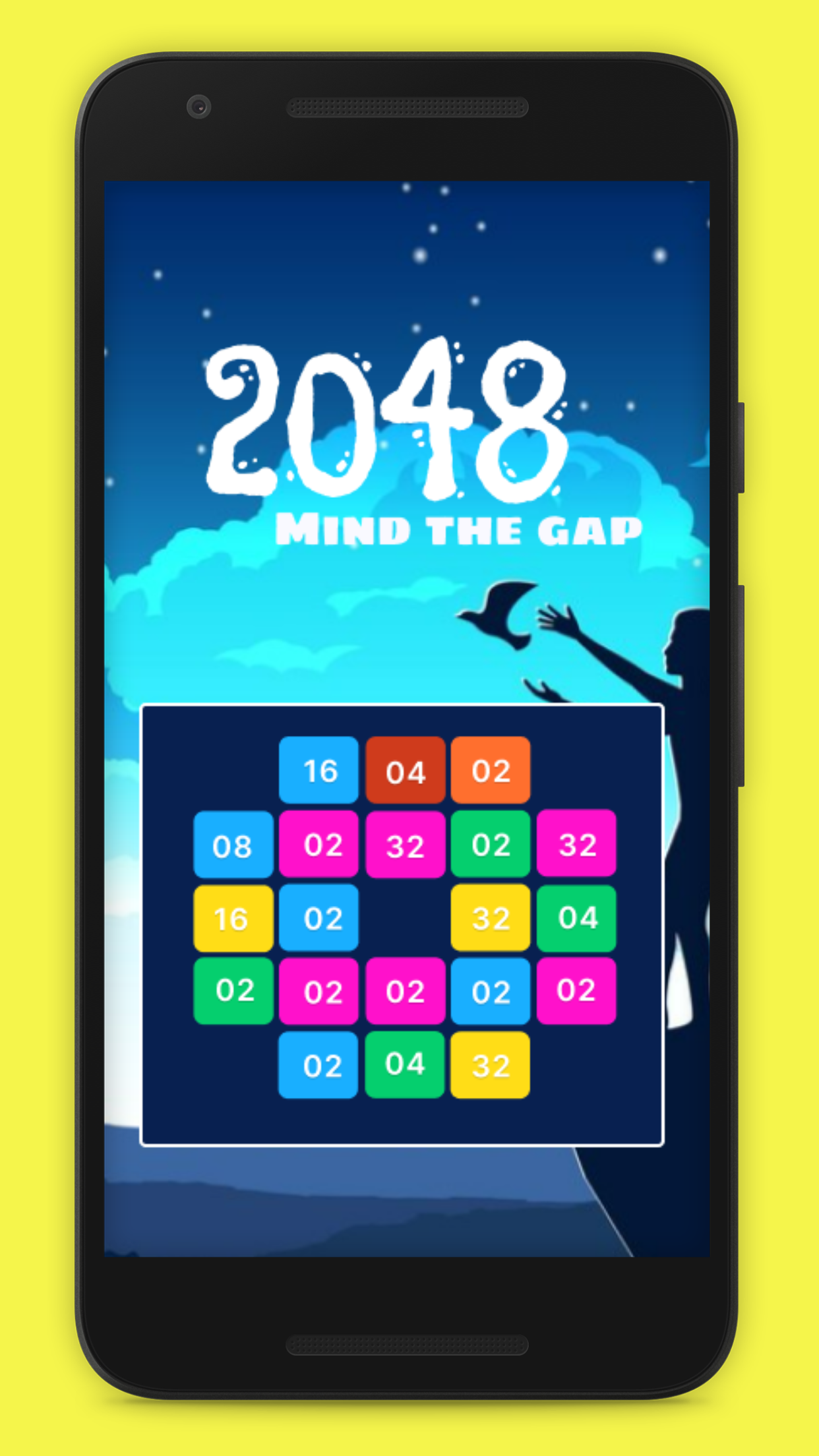 2048 Mind The Gap Game Screenshot