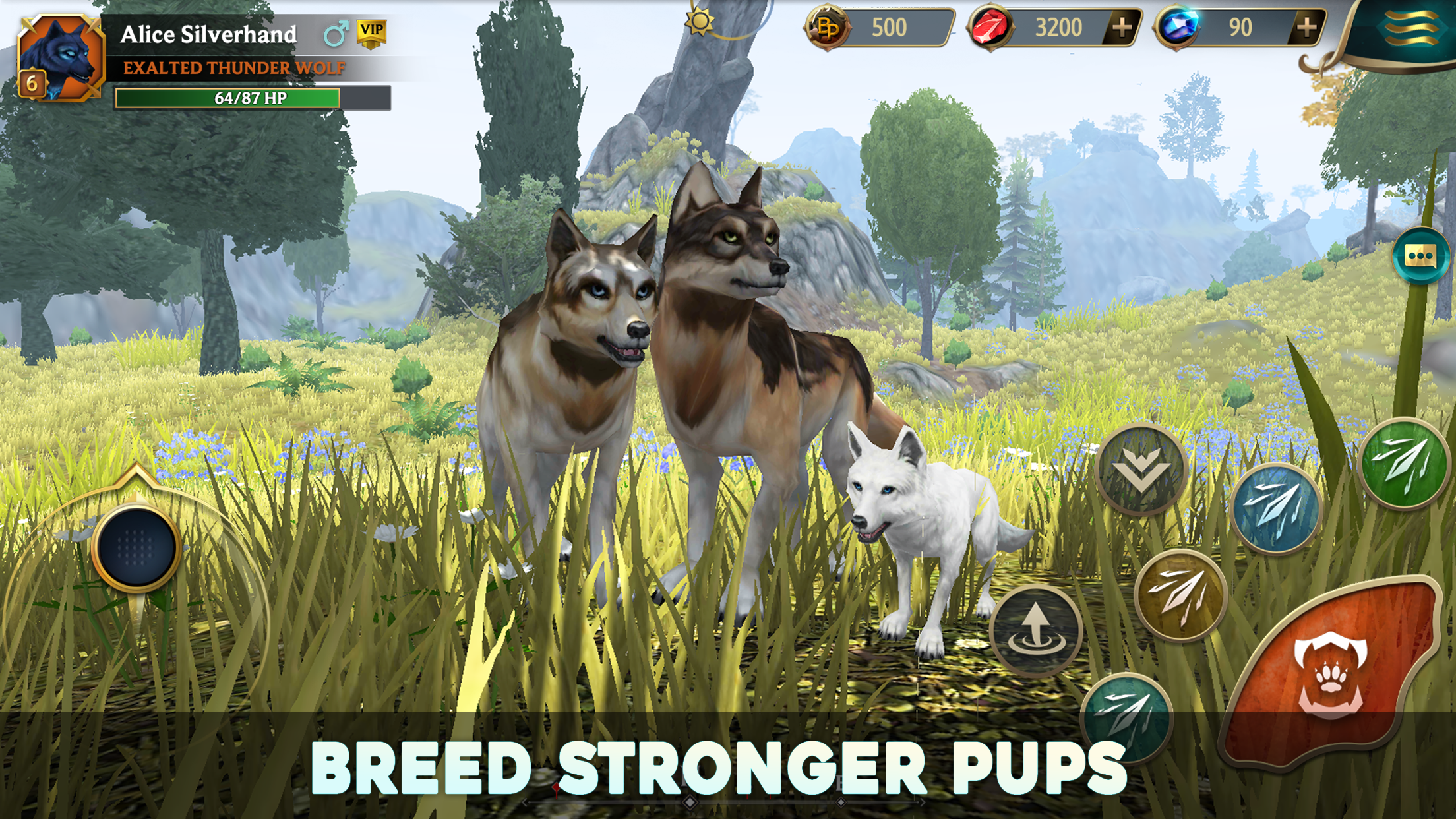 Screenshot 1 of Wolf Tales - Sim động vật hoang dã 300320