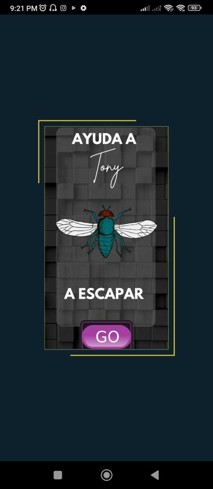 ¡Escapa Tony! Game Screenshot