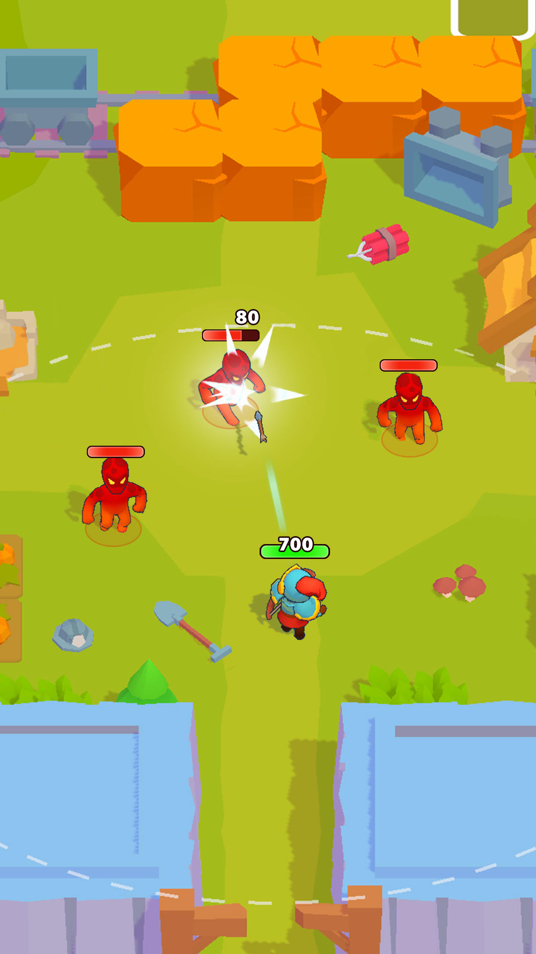 Скриншот игры Dig Venture