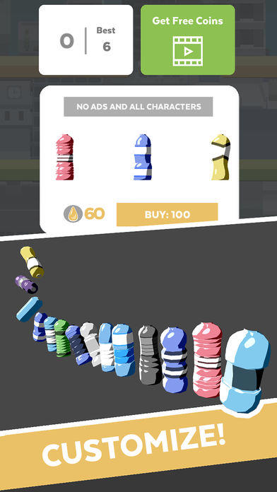 Flip That Bottle Game Screenshot