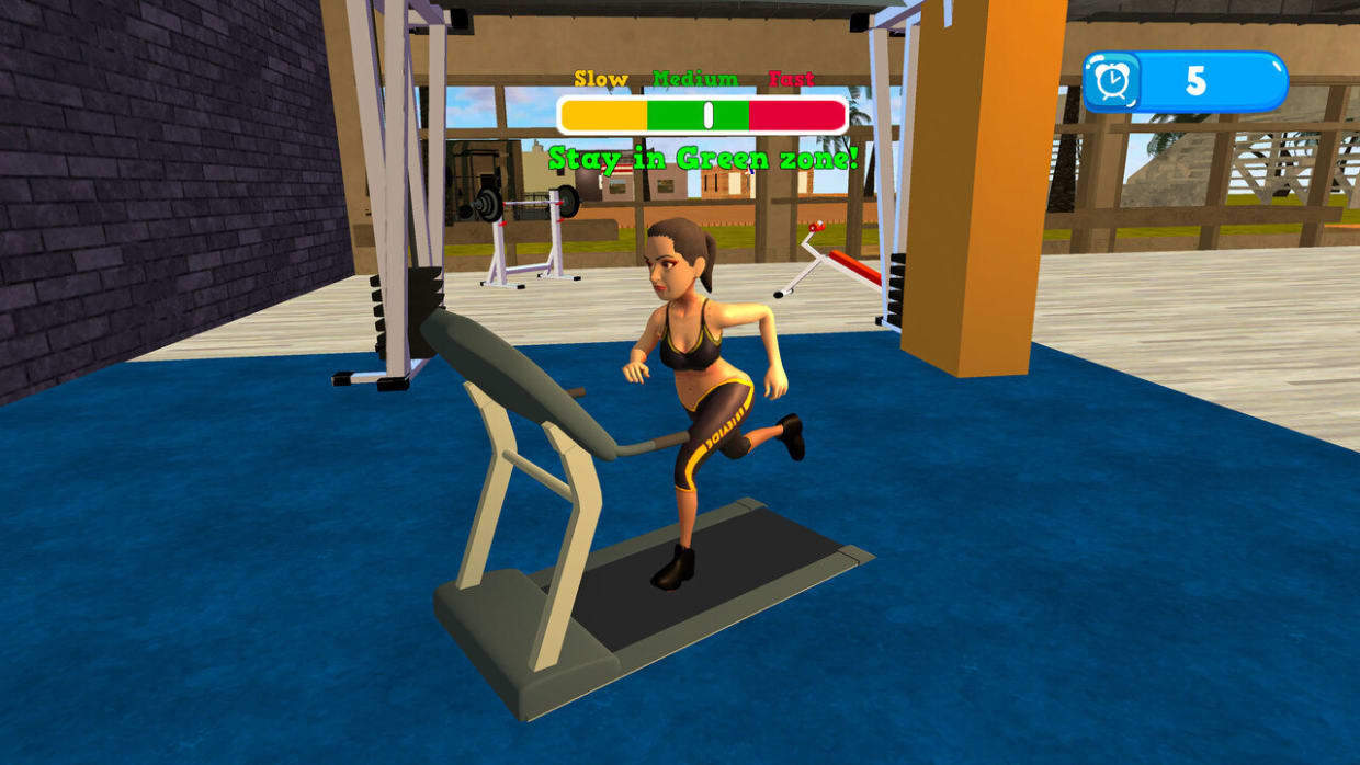 Hyper Gym Life 3D - Tough Guys 遊戲截圖