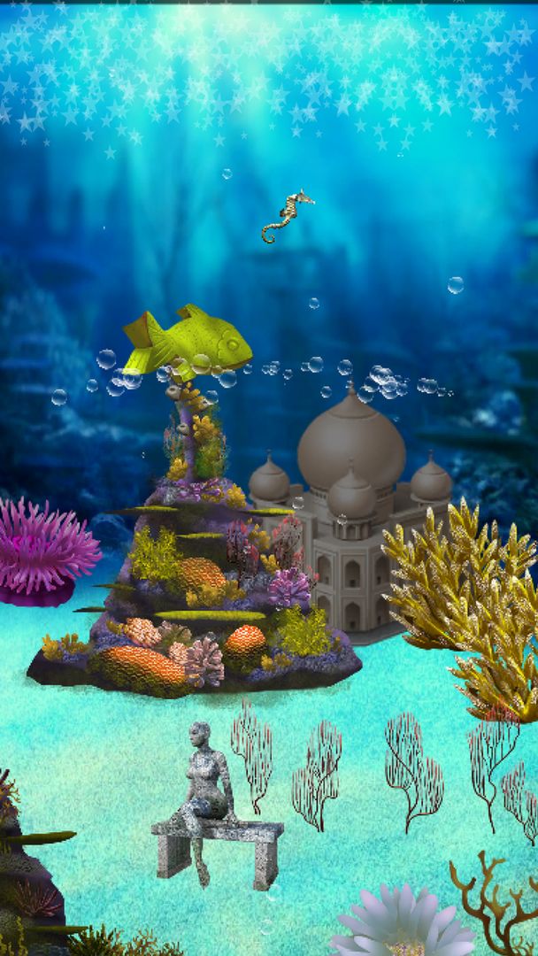 Screenshot of Seahorse simulation game