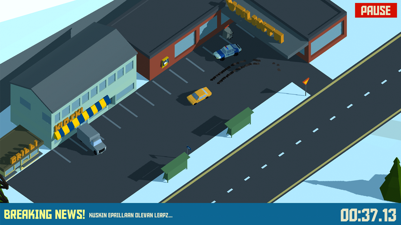 PAKO - Car Chase Simulator Game Screenshot