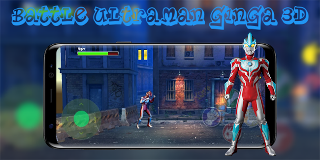 Скриншот игры Battle of Ultraman Ginga 3D