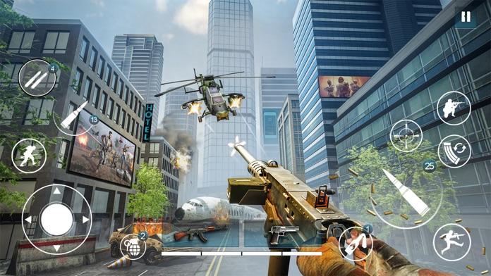 Freedom Strike: Offline Games ภาพหน้าจอเกม