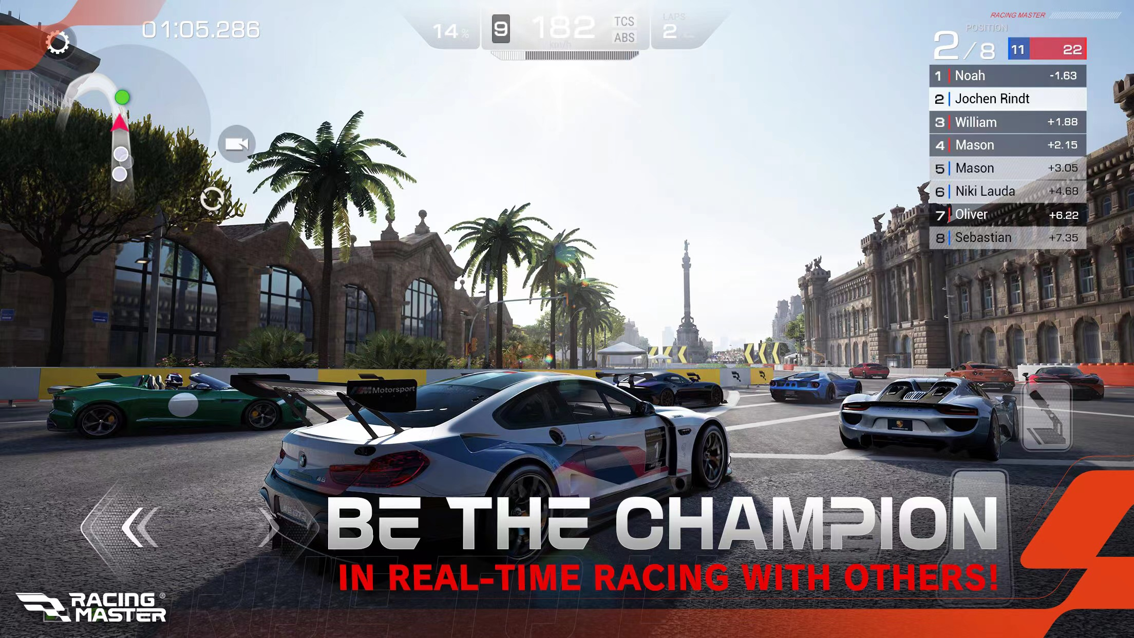 RACE MASTER 3D free online game on