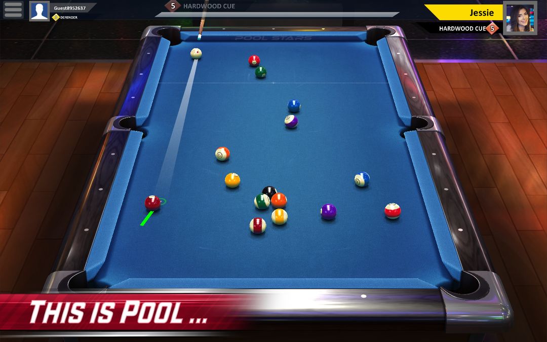 Screenshot of Pool Stars - 3D Online Multipl