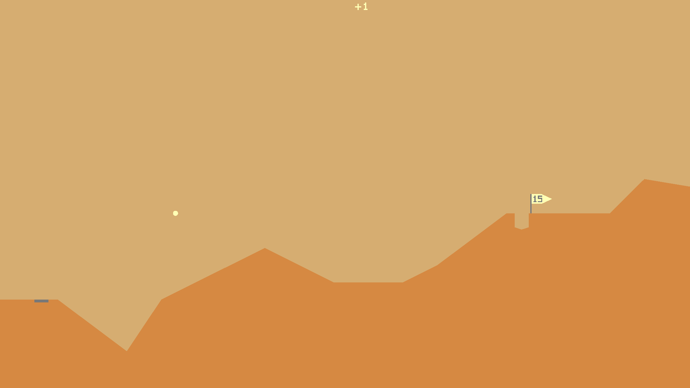 Desert Golfing ゲームのスクリーンショット
