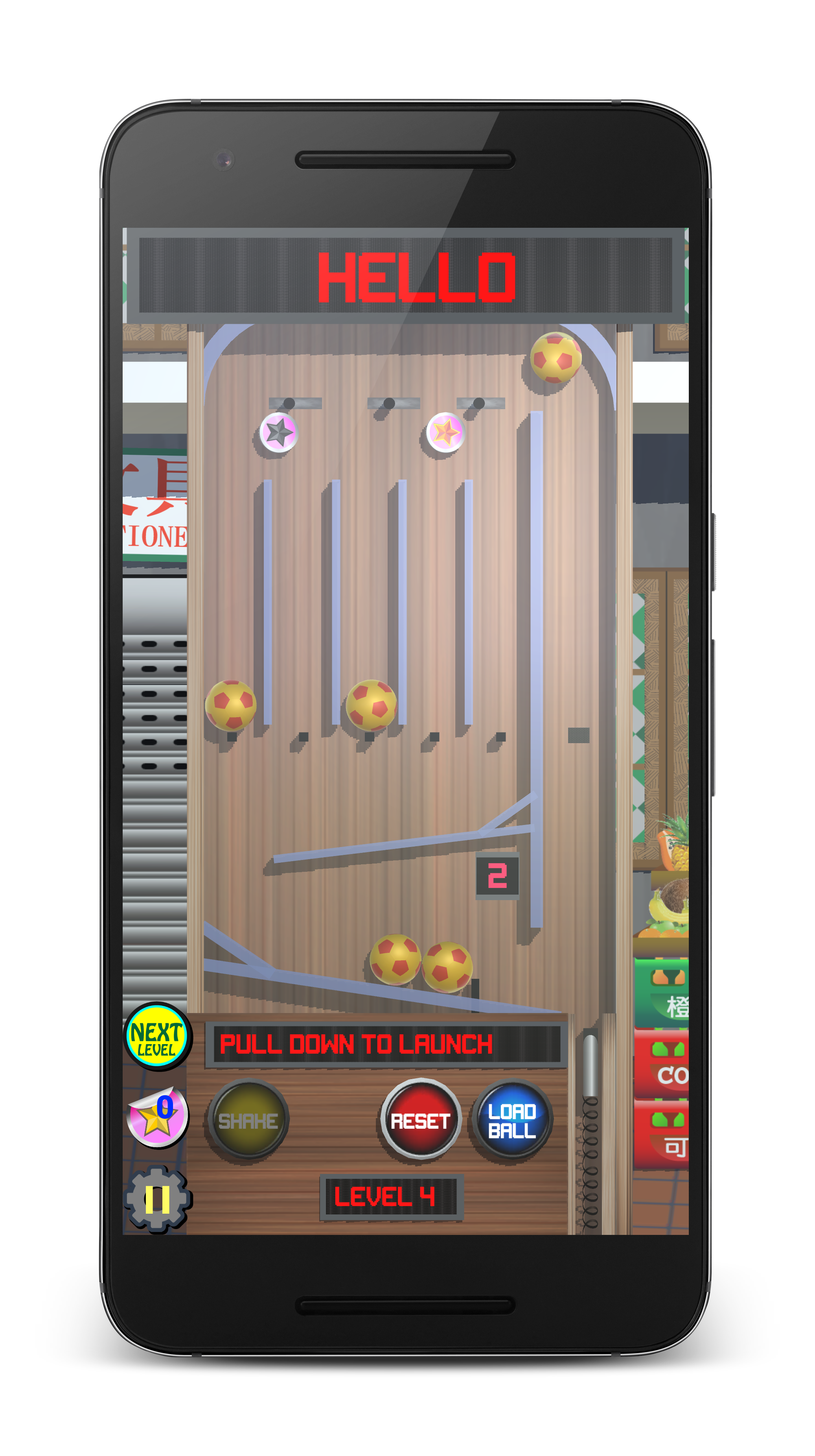 Pinball PingPong Game Screenshot
