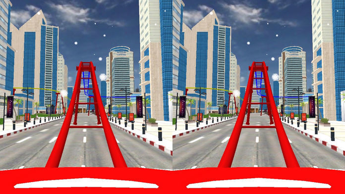 VR Amazing Mountain Roller Coaster Pro screenshot game