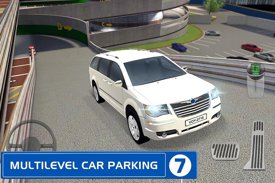 Multi Level 7 Car Parking Sim Game Screenshot