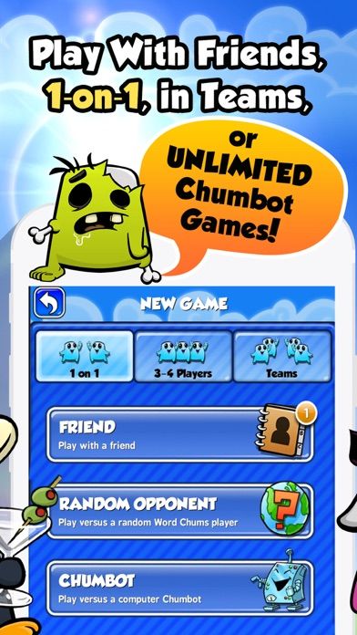 Word Chums screenshot game
