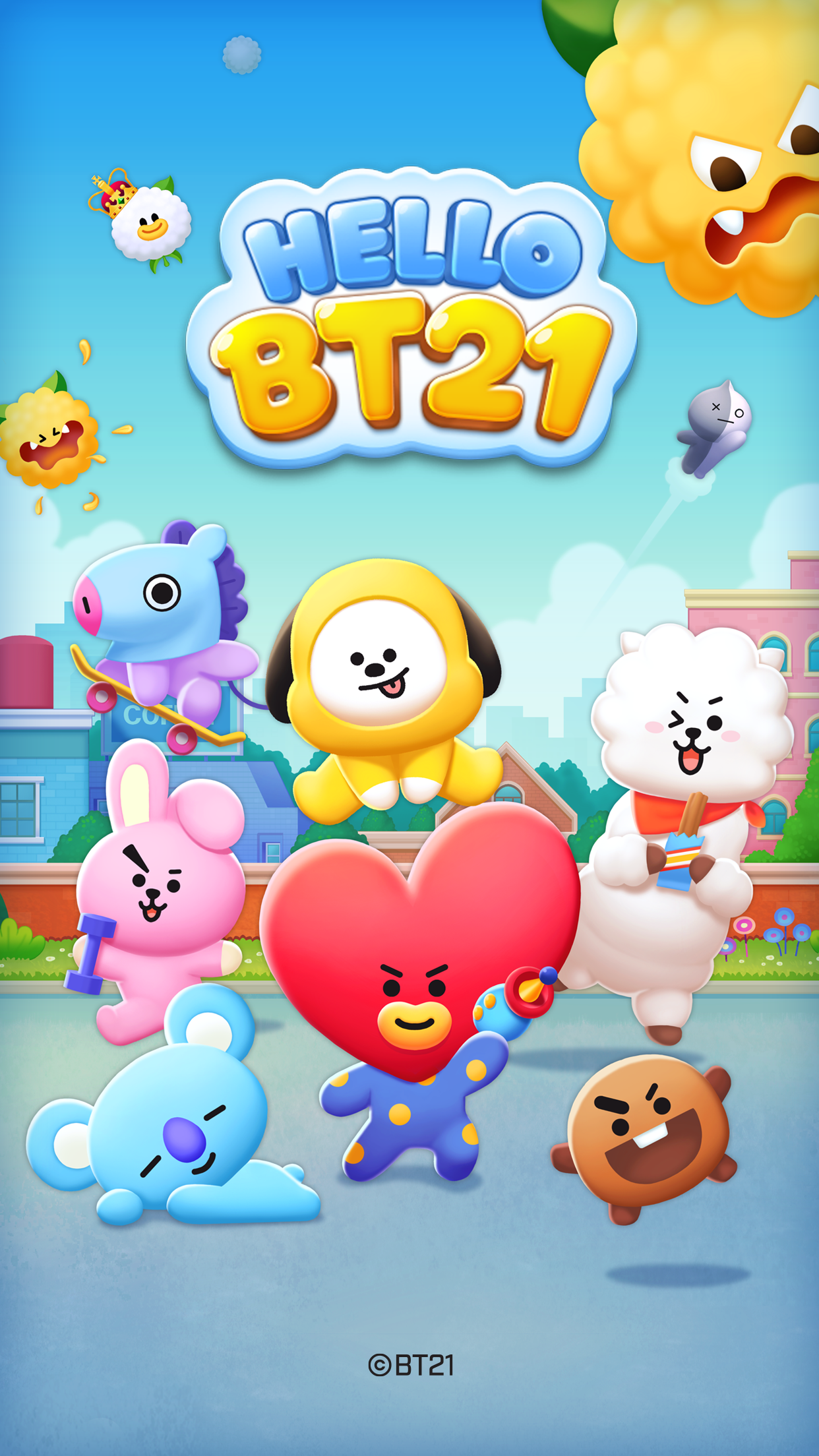 LINE HELLO BT21 Season 2 BTS Game Screenshot