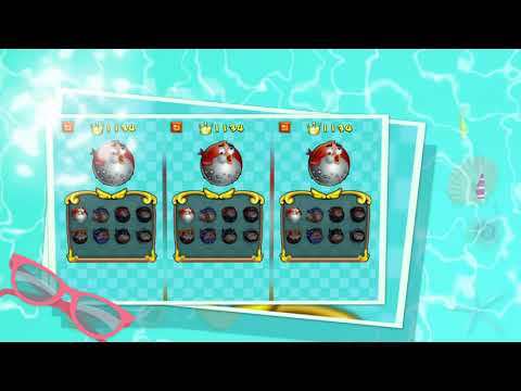 Screenshot of the video of Fish Down – Jump and Fall & Bounce to the Pool