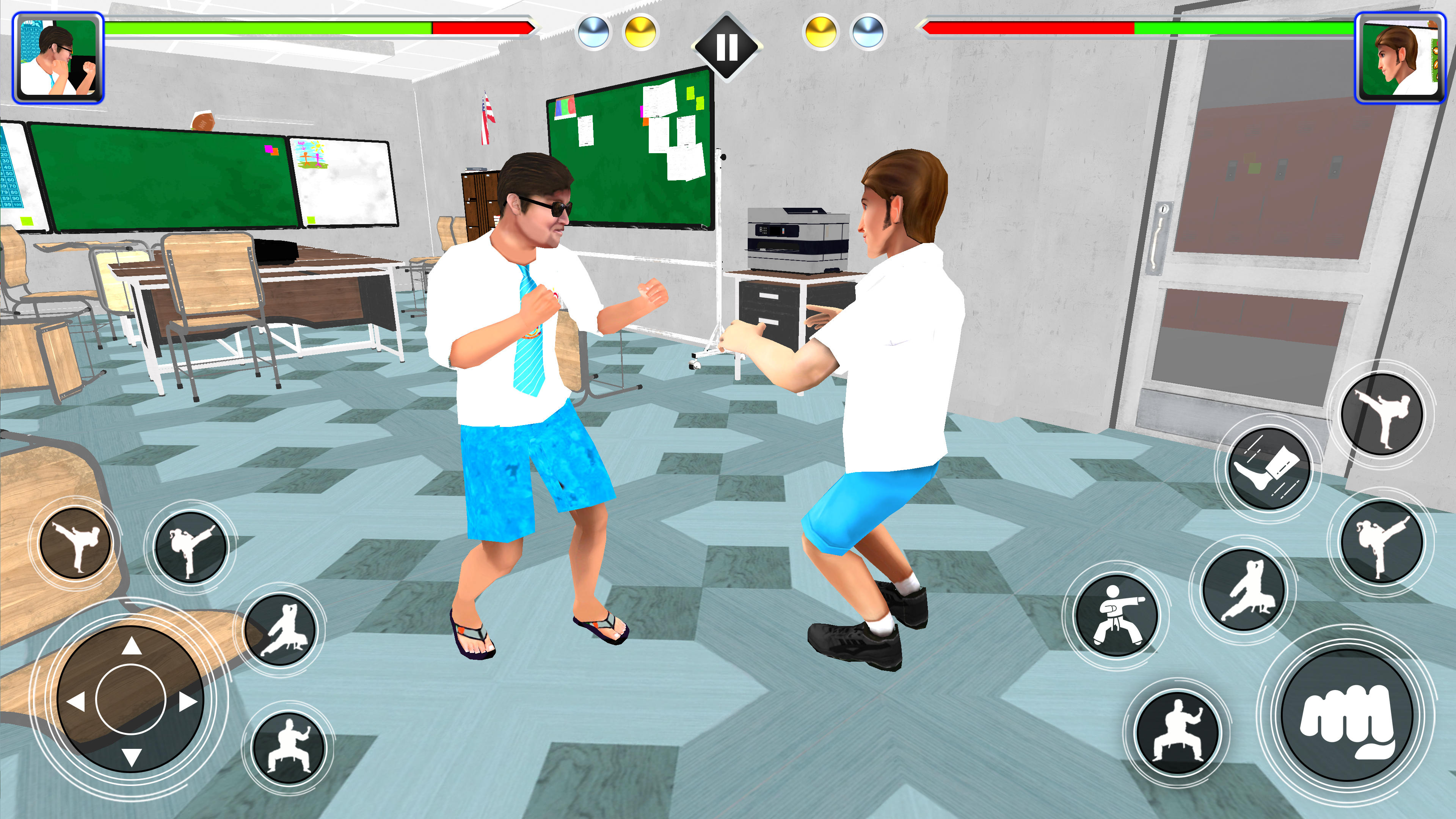 Captura de Tela do Jogo School Bully Star School Gangs