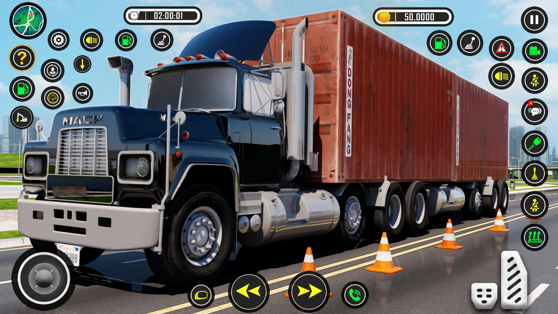 HEAVY TRUCK PARKING jogo online gratuito em