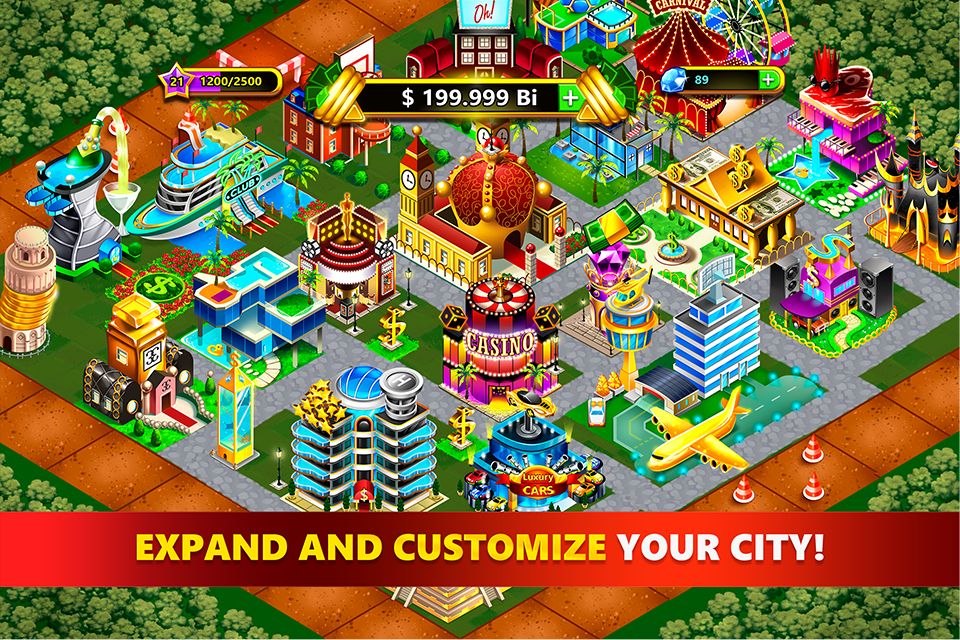 Fantasy Las Vegas: Build City 게임 스크린 샷