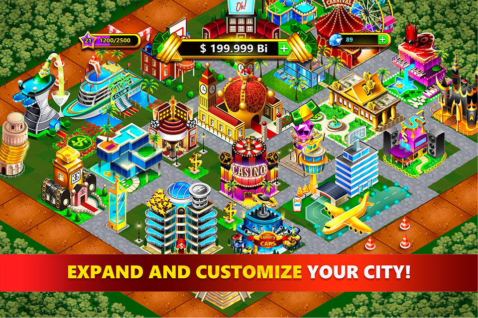 Fantasy Las Vegas: Build City Game Screenshot