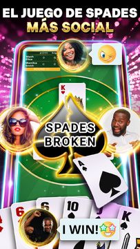 Captura de Pantalla del Juego VIP Spades - Juego de Picas