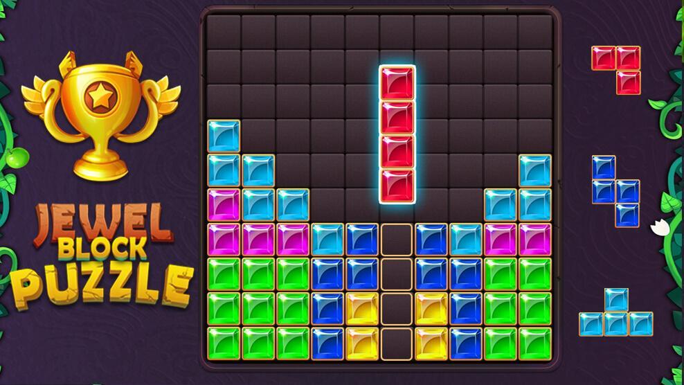 Cuplikan Layar Game Jewel Block Puzzle