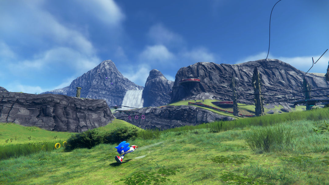 Sonic Frontiers ภาพหน้าจอเกม