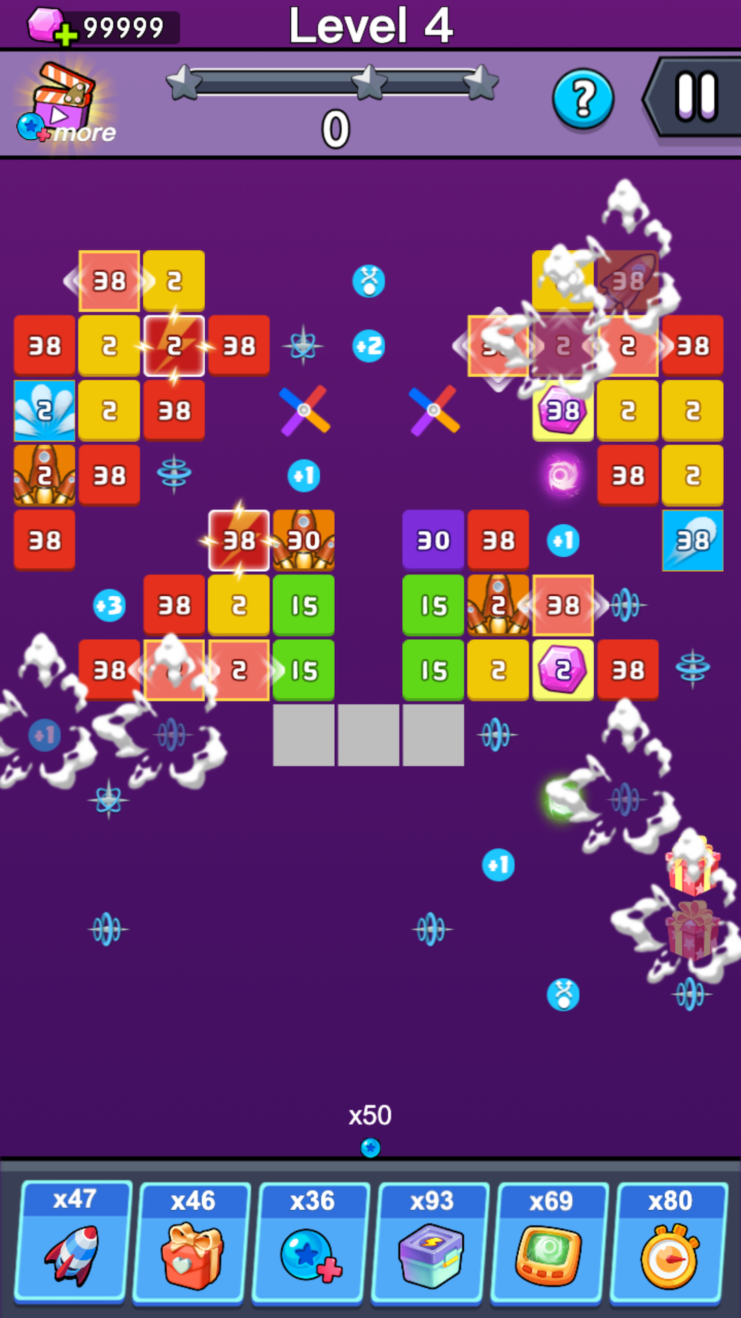 Bricks Block - Angle Shot Game Screenshot