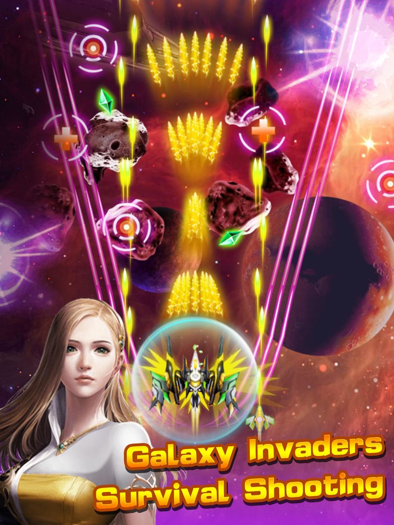 Galaxy Shooter- Shooting Games ภาพหน้าจอเกม