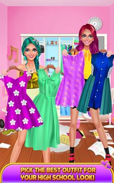 Pop It Girl - Teen School Life Game Screenshot