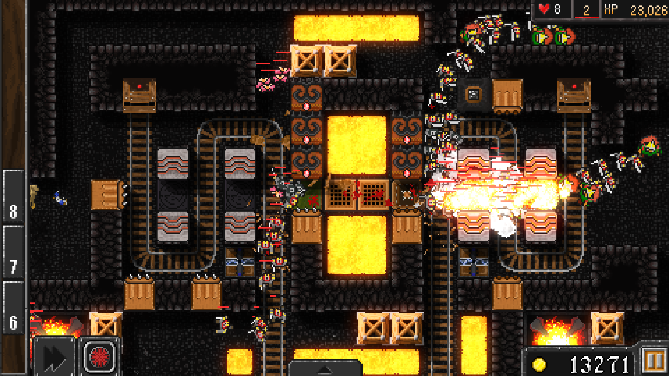 Dungeon Warfare Game Screenshot