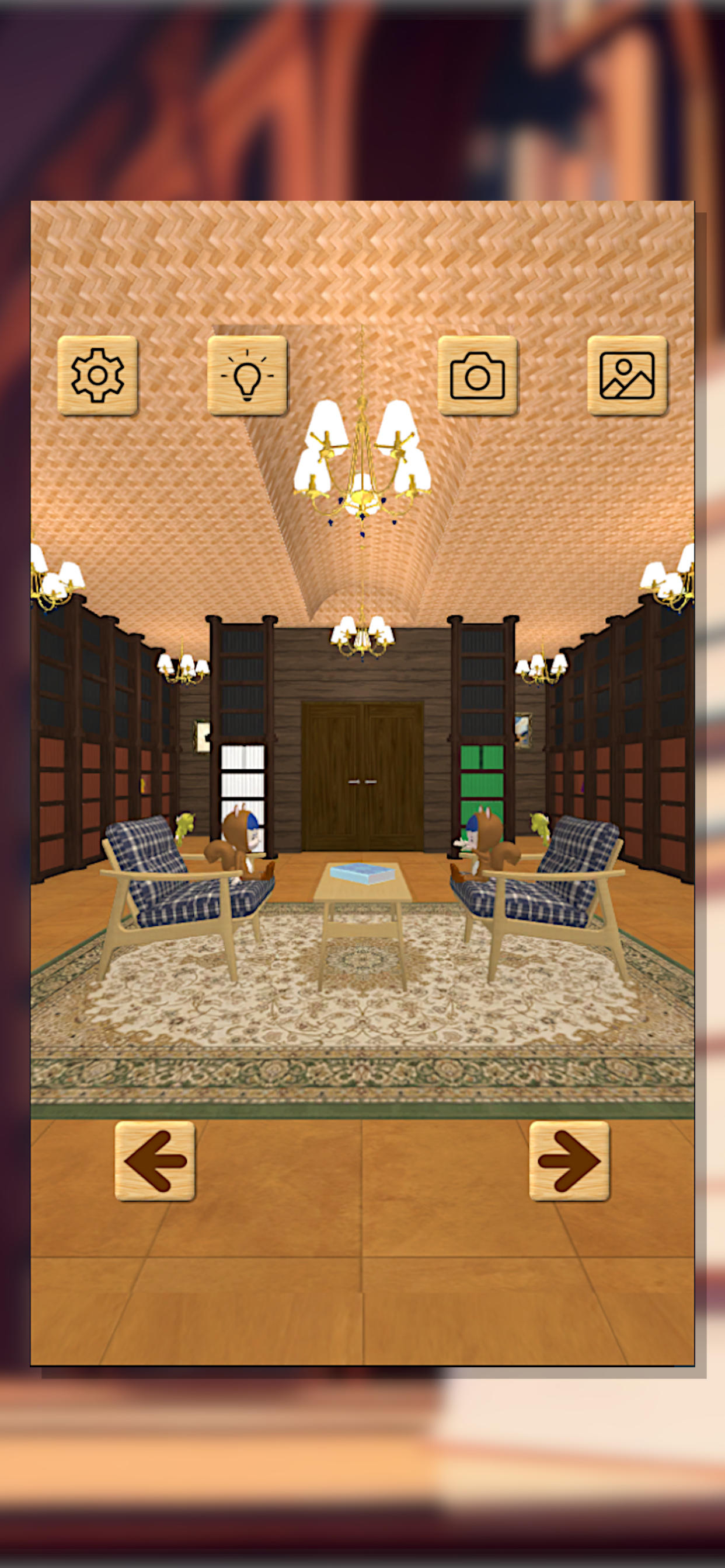 EscapeGame ForestLibrary Game Screenshot