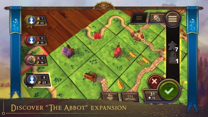 Carcassonne – Tiles & Tactics screenshot game