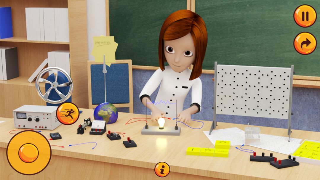 Screenshot of High School Girl Simulator – Virtual School Life