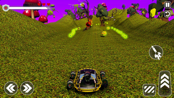 Open World Galaxy Car Driving Game Screenshot