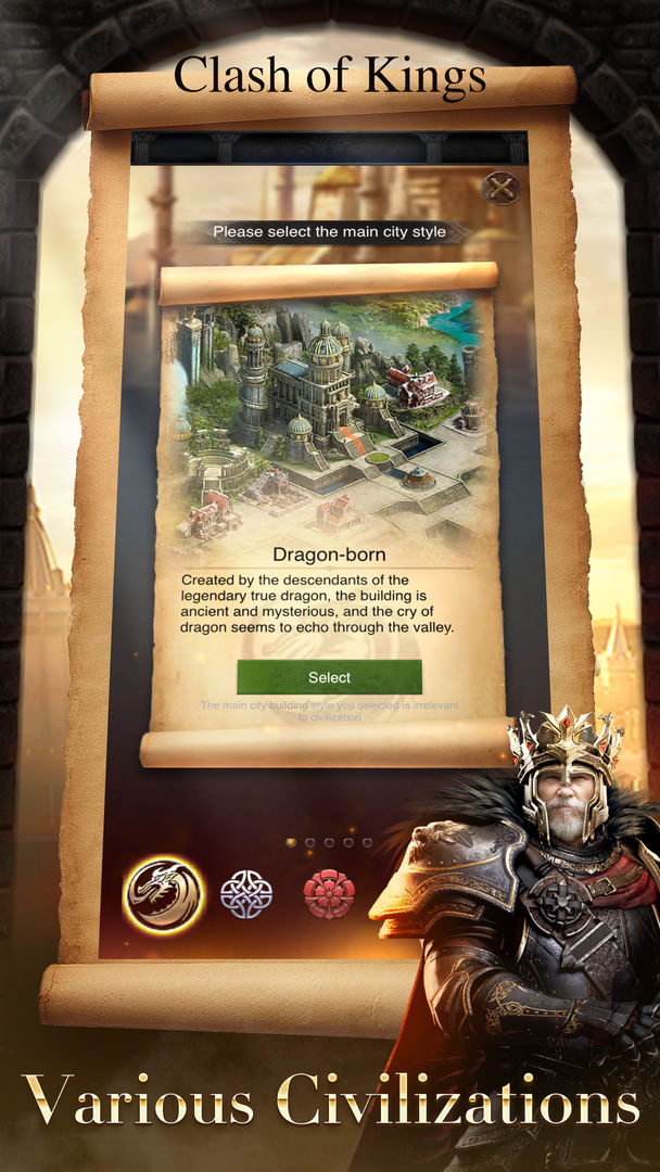 Screenshot of Clash of Kings